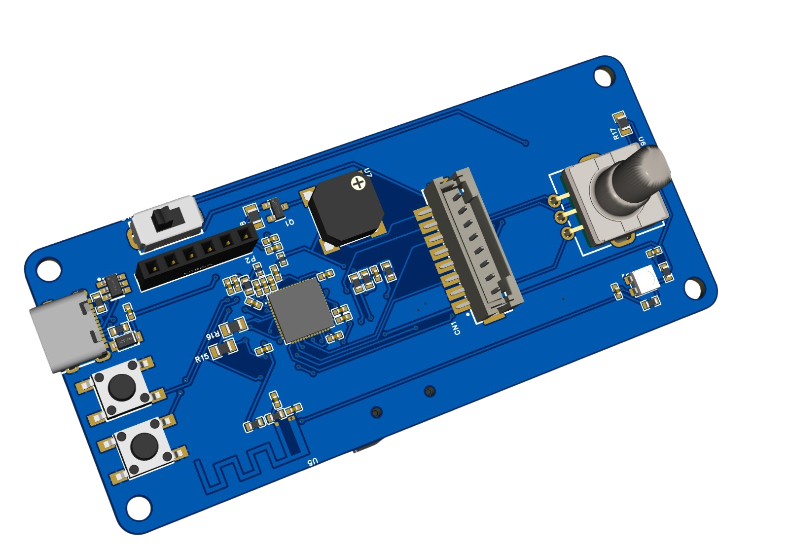 Pixxivo PCB render